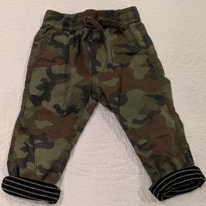 J.Crew Crewcuts camo pants
